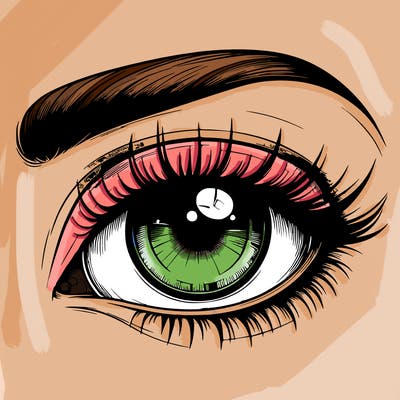 realistic eye