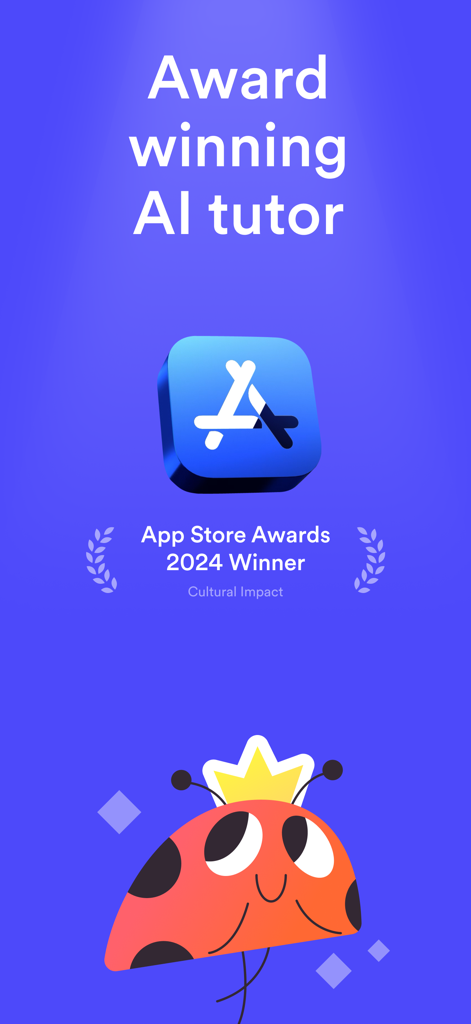 EF Hello award winning AI tutor App Store Awards 2024 winner