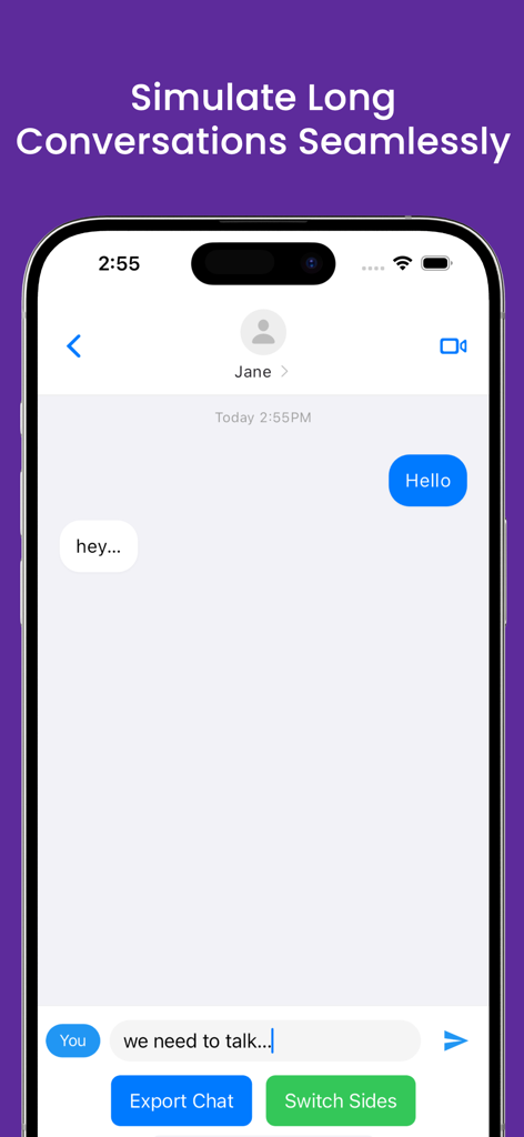 texting story maker-fake chat - 스토리텔링을 위한 스마트폰 화면의 현실적인 가짜 채팅 시뮬레이션 인터페이스