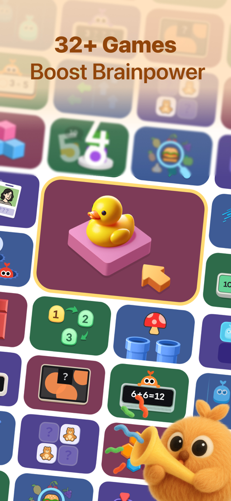 BrainBloom - A variety of colorful cognitive training mini games and puzzles in the BrainBloom app