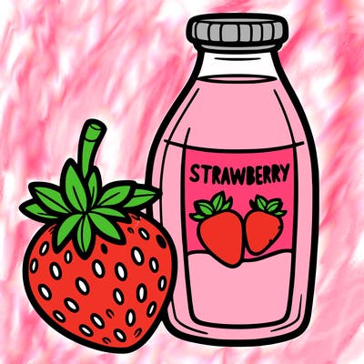 strawberry milk