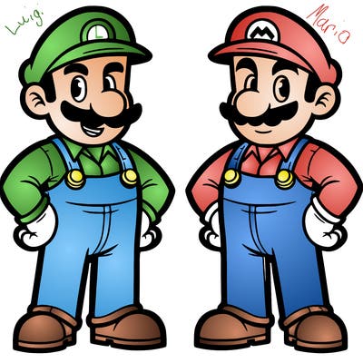 mario and luigi