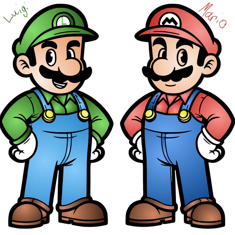 mario and luigi