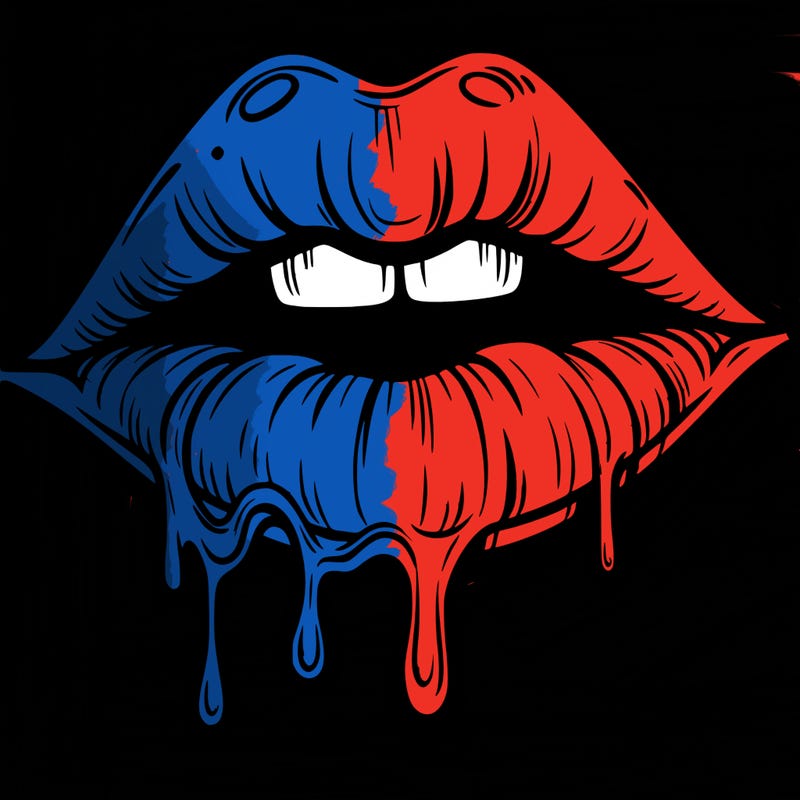 lips that look realistic and drip