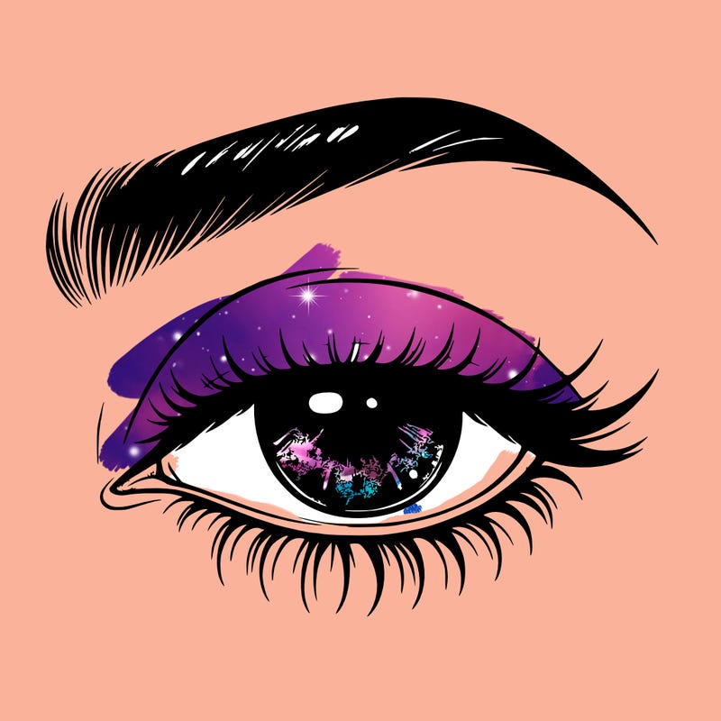 eye closed realistic