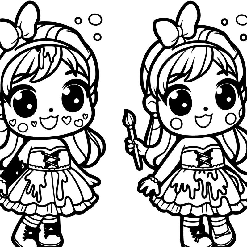 a girl in a costume amd has paint on her