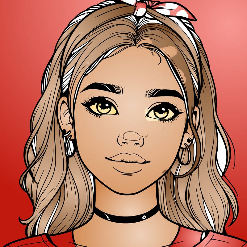 realistic teenage girl