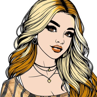 detailed realistic girl