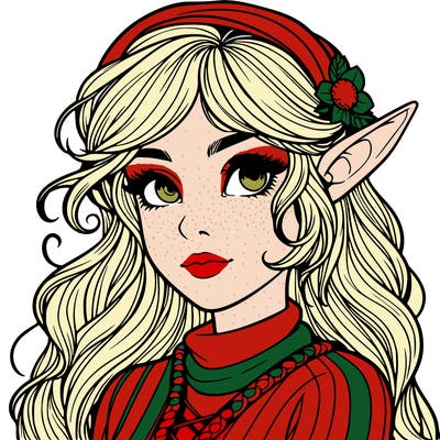 realistic elf girl