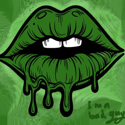 lips that look realistic and drip