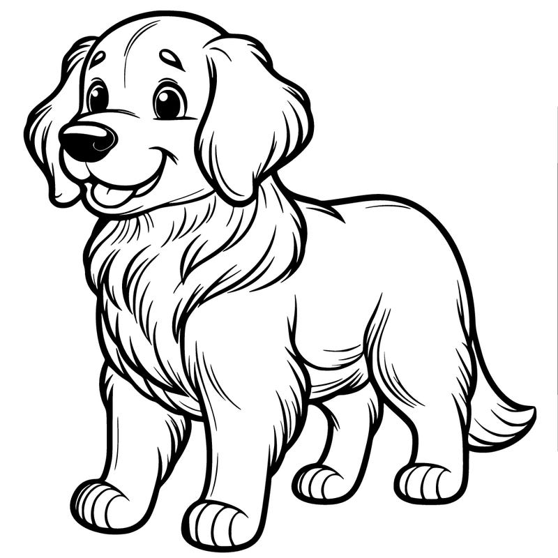 a golden retriever dog