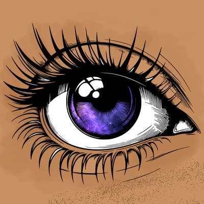 realistic eye