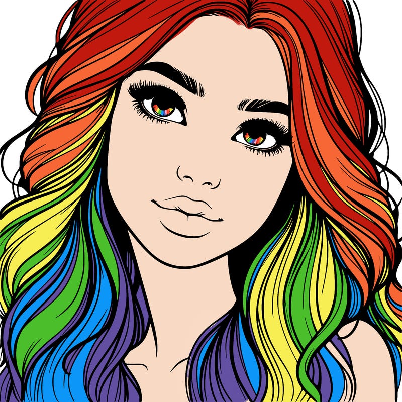 beautiful realistic girl