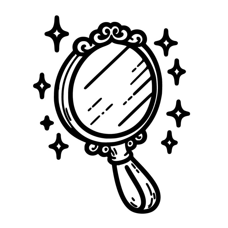 hand mirror