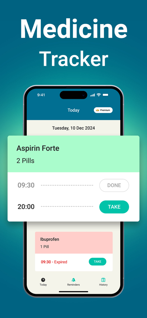 Medication Reminder - Tracker - Medical App | MWM