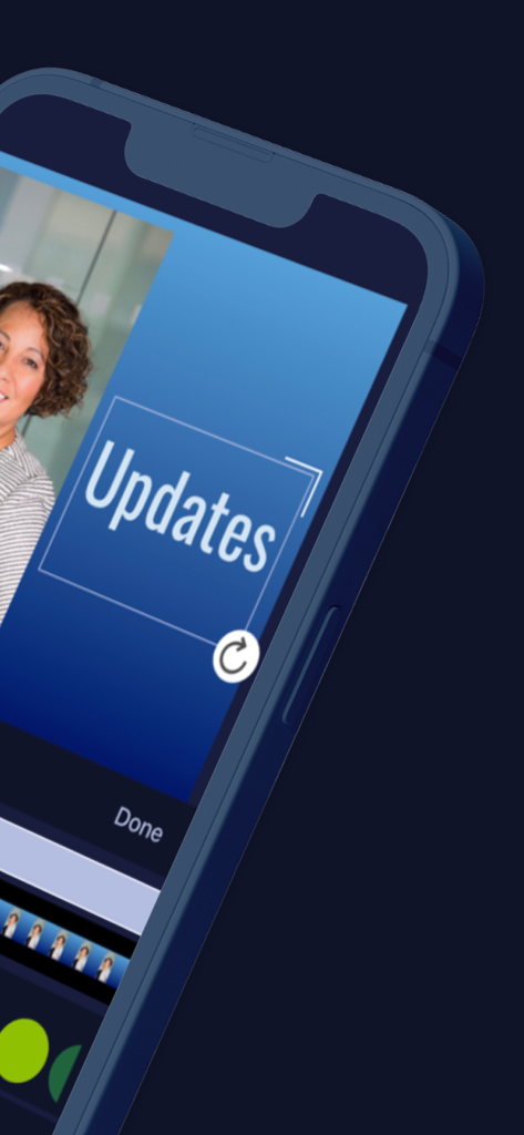 ScreenPal Screen Recorder - Interfaz de la aplicación ScreenPal para añadir superposiciones de texto a las grabaciones de video