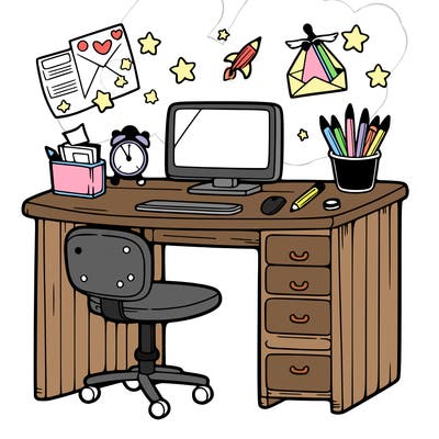 a desk