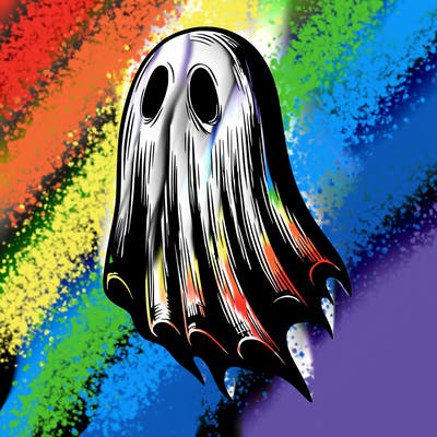 realistic creepy ghost