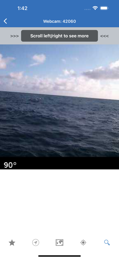 NOAA Buoys Live Marine Weather - Live ocean webcam feed from a NOAA weather buoy