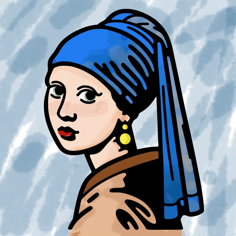 girl with the pearl earring painting