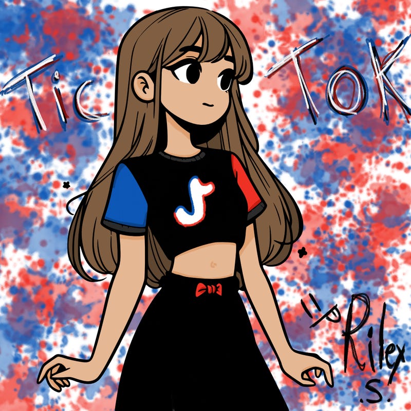 girl in a cute crop top