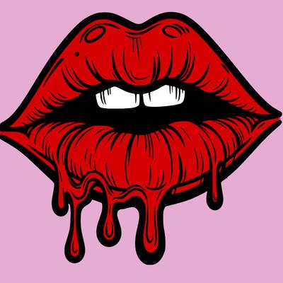 lips that look realistic and drip