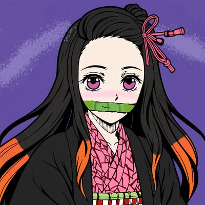 realistic nezuko