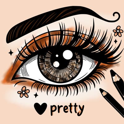 pretty eye