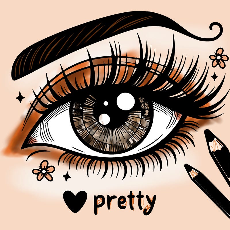 pretty eye