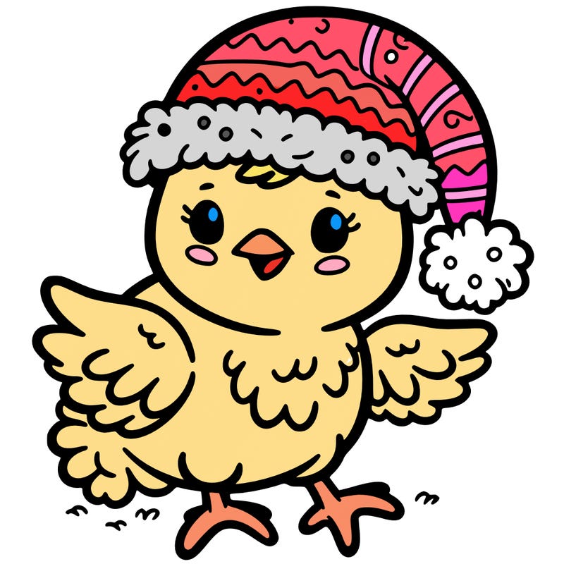 christmas chick