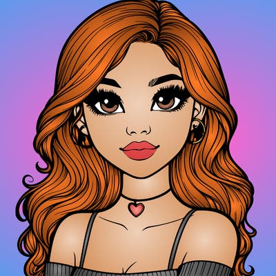 realistic pretty girl