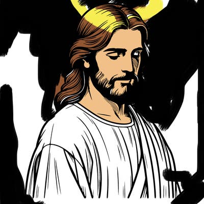 realistic jesus