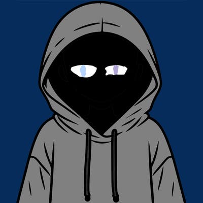 faceless girl in hoodie