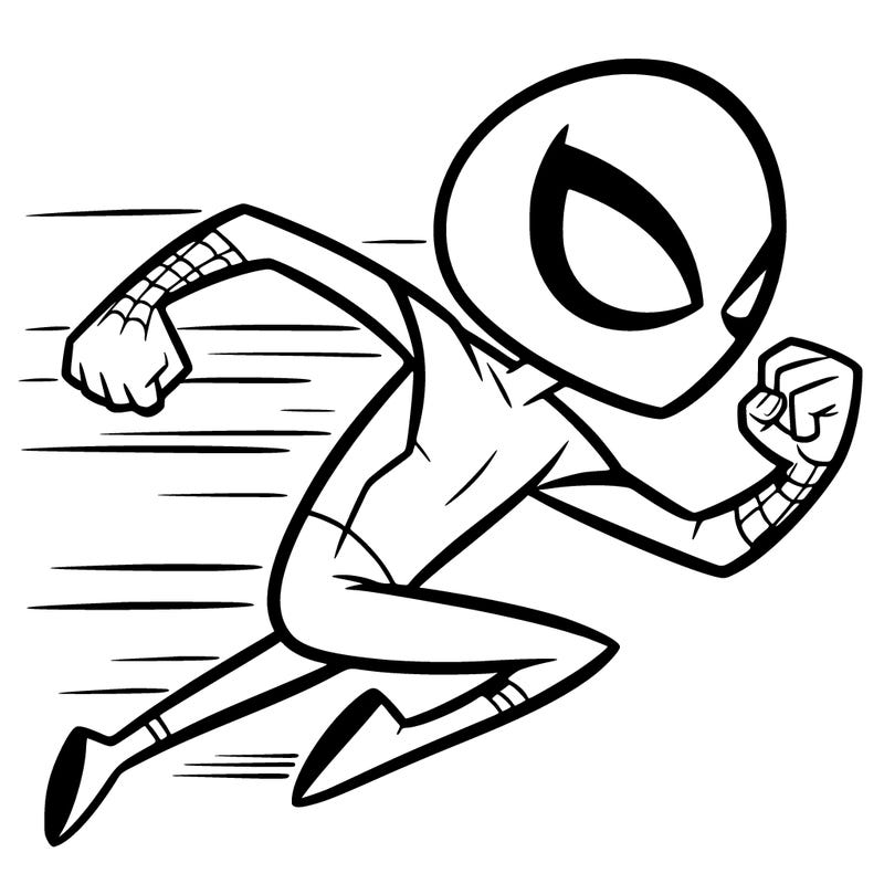 flash mixed with spider-man