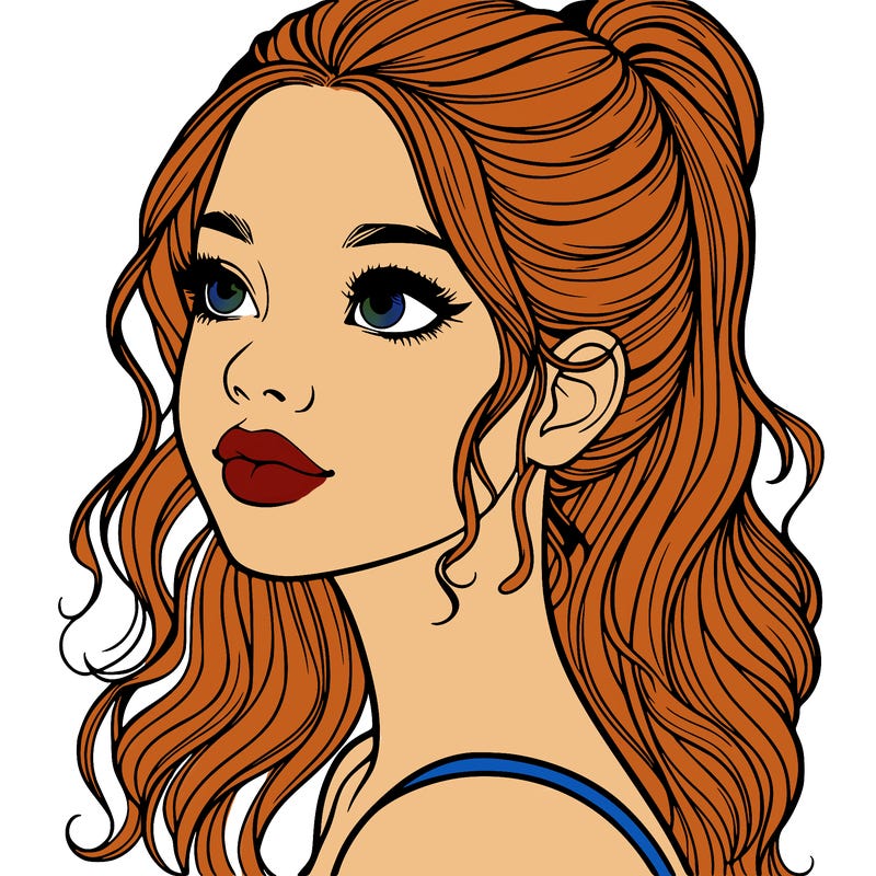 beautiful realistic girl