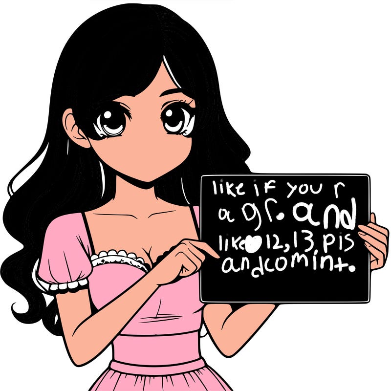 realistic pretty girl holding blank sign