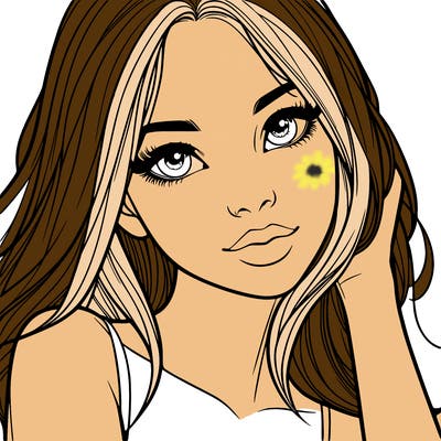 beautiful realistic girl