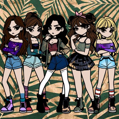 realistic baddie girls