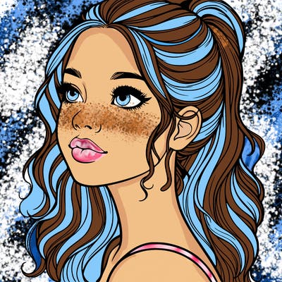 beautiful realistic girl