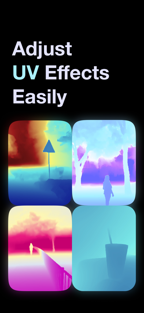 Night Vision Camera ° - Efeitos UV e filtros térmicos ajustáveis para câmera de visão noturna