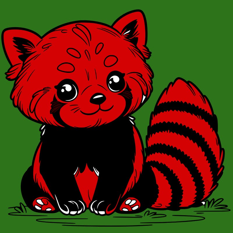 red panda