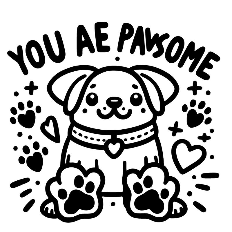 you are pawsome