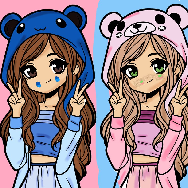 teen girl in animal costume