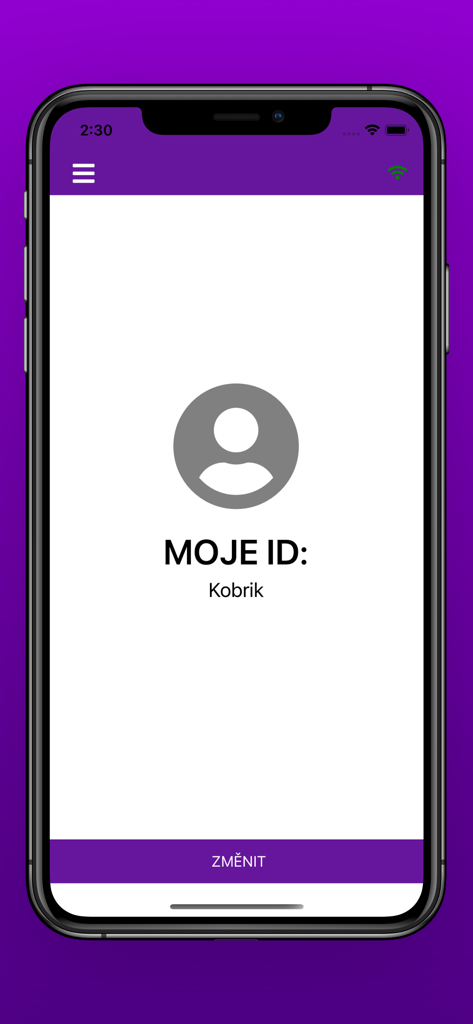 Painting calculator - Pantalla de ID de cuenta de usuario para la aplicación educativa Calculadora de Pintura