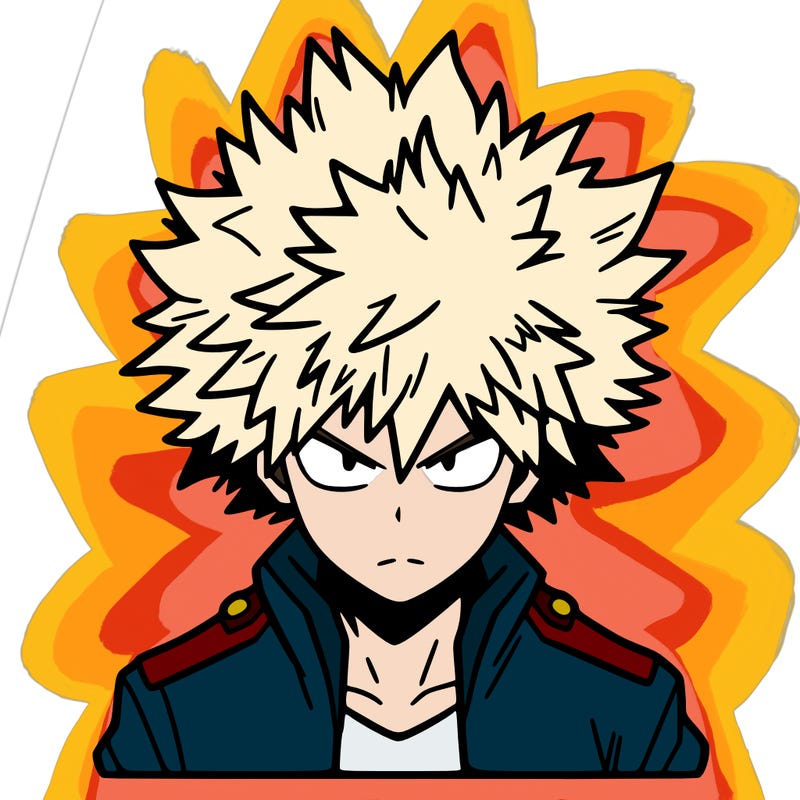 bakugo from my hero academia