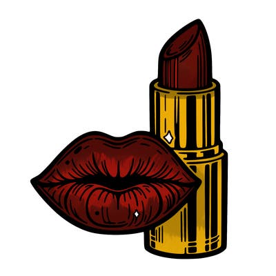 lips and lipstick