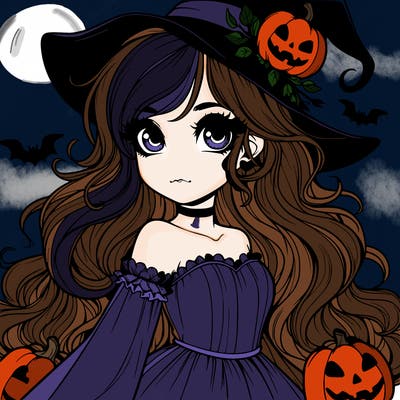 realistic girl halloween
