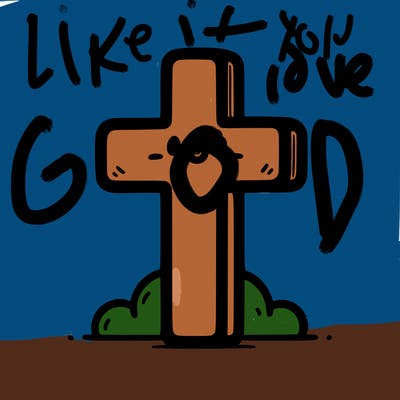 simple christian cross