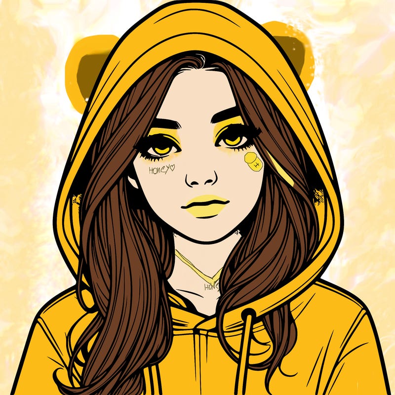 realistic girl with a hoodie
