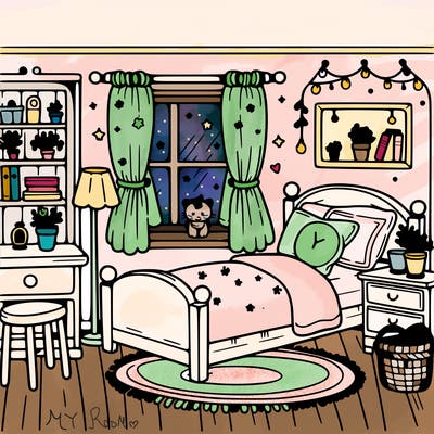 cute cozy bedroom